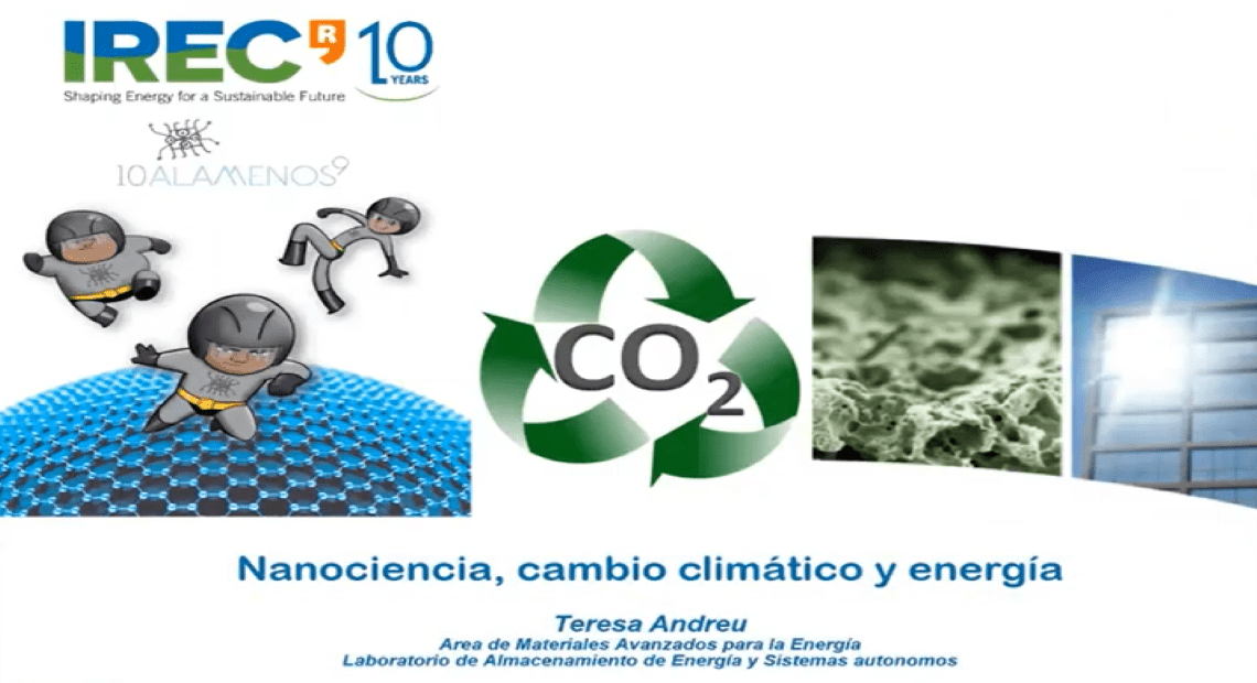 Webinar  "Nanoscience, climate change and energy"