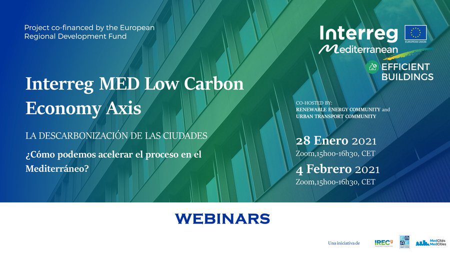 Interreg MED Low Carbon Economy Axes