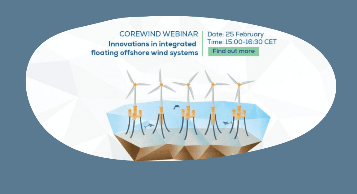 Corewind Webinar: Innovations in integrated floating offshore wind systems