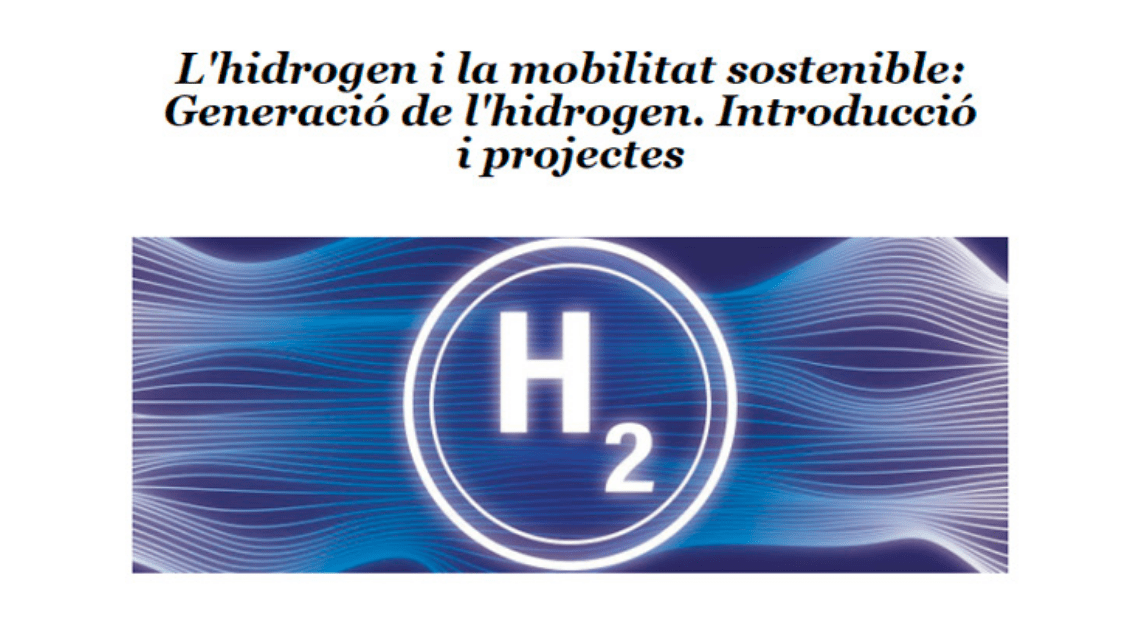 L’hidrogen i la mobilitat sostenible: Generació de l’hidrogen