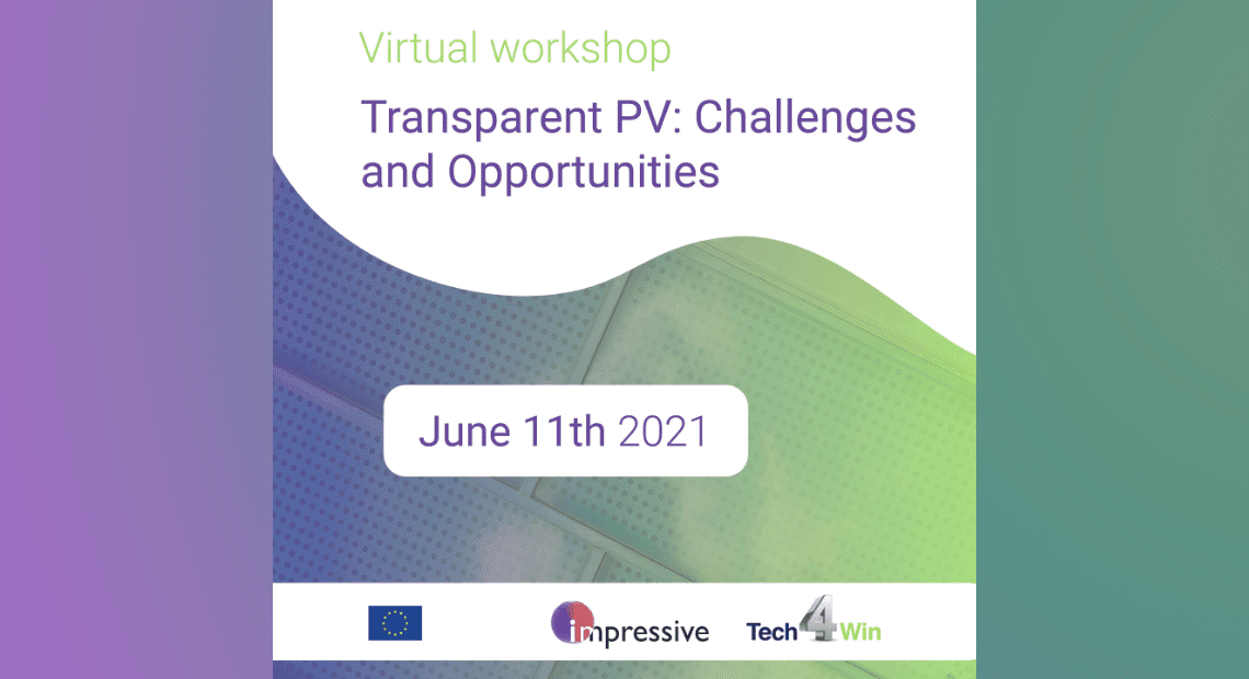 Transparent PV: Perspectives and Challenges - Virtual workshop