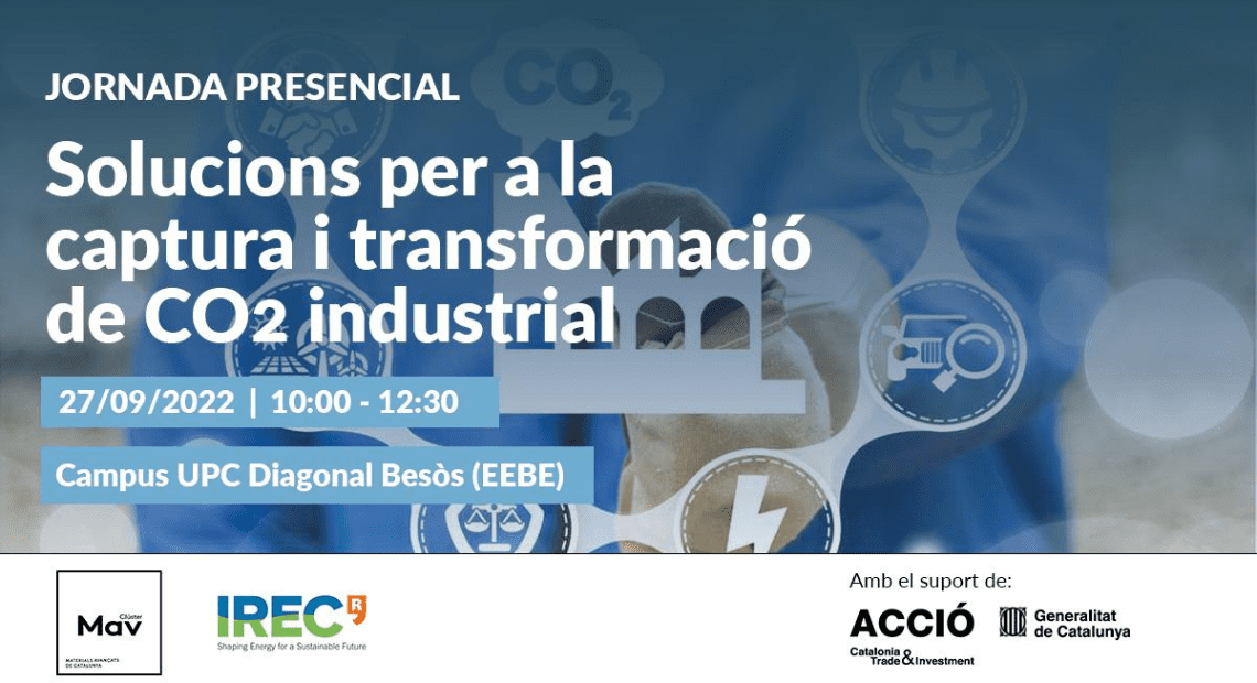 JORNADA | Solucions per a la captura i transformació de CO2 industrial