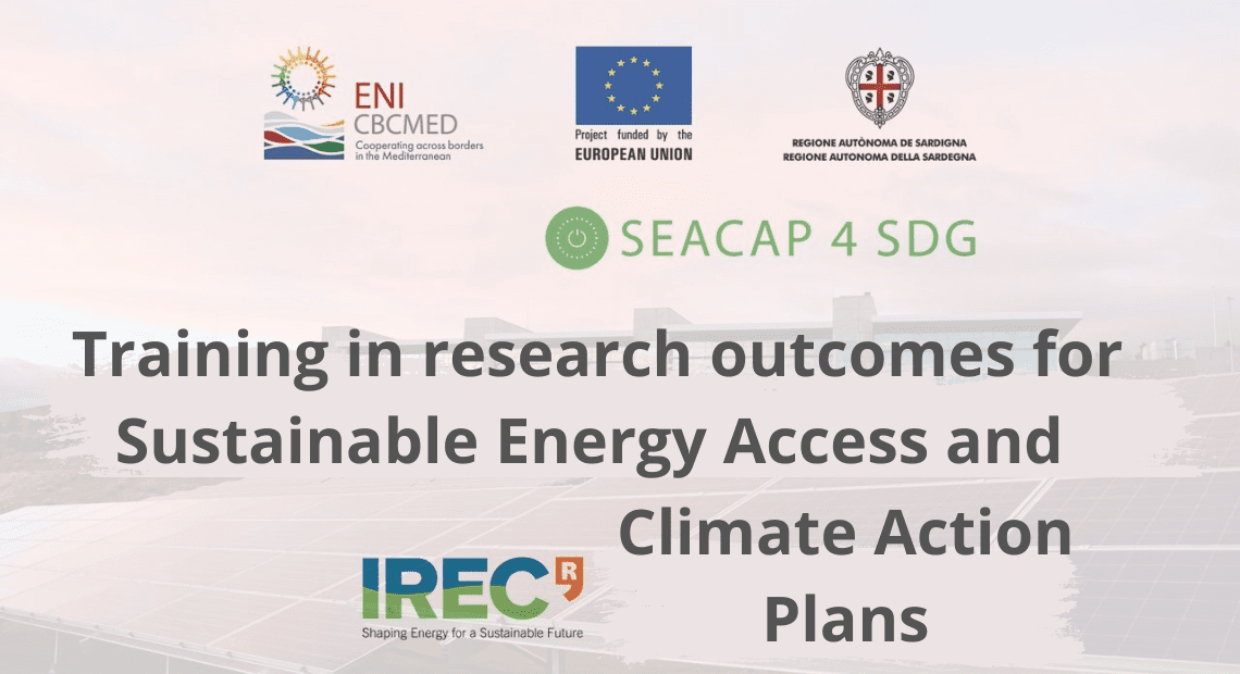 Training in research outcomes for Sustainable Energy Access and Climate Action Plans