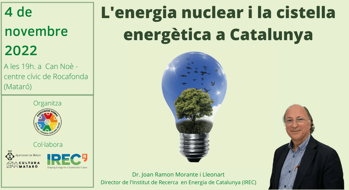 L'energia nuclear i la cistella energètica a Catalunya
