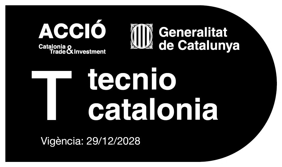 Tecnio Catalonia accreditation Tecnio Catalonia accreditation logo by ACCIÓ and Generalitat de Catalunya