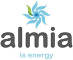 Institutional logo of Almia is energy, a local collaborator assisting with space allocation and energy transition materials for the GARA project.