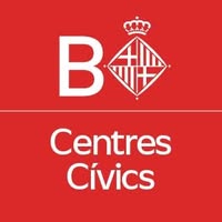 Official logo of Centres Cívics de Barcelona, a community collaborator providing spaces for the GARA exhibition and public outreach.