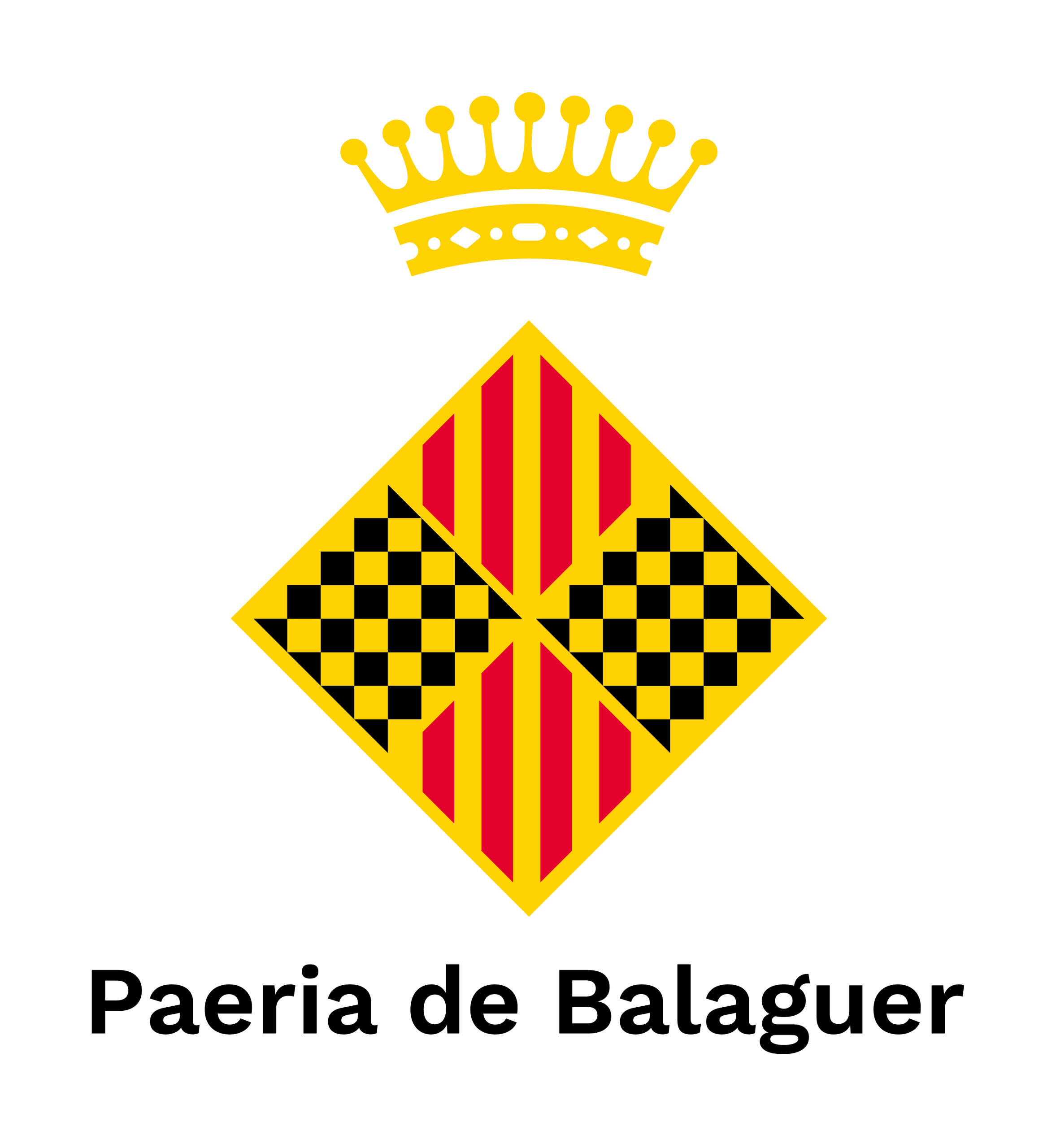 Official logo of La Paeria Ajuntament de Lleida, acting as a regional collaborator by allocating spaces and distributing GARA exhibition materials.