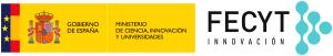 Official institutional logo of the Ministry of Science, Innovation and Universities of Spain and FECYT, funding partners for IREC's GARA outreach project.